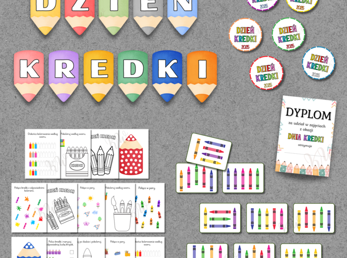 Dzień Kredki - zestaw
