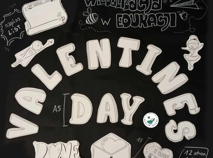 VELENTINE'S DAY - gazetka ścienna