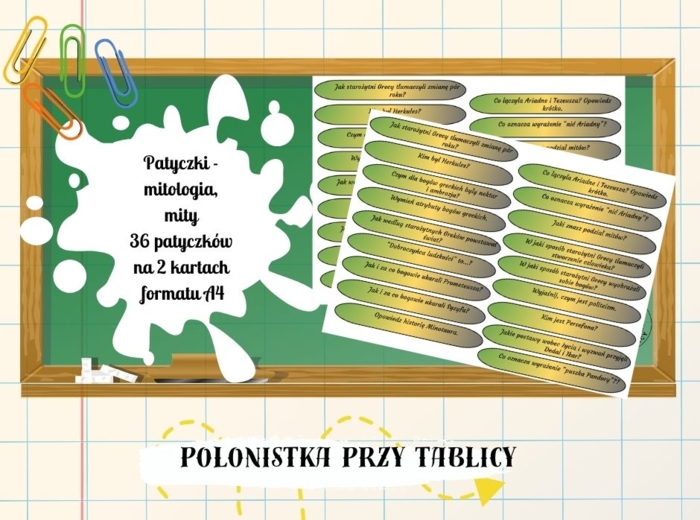 MITY MITOLOGIA PATYCZKI PYTANIA