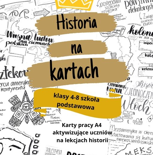 Historia na kartach - karty pracy z historii