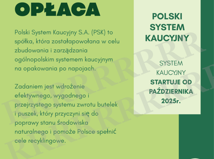 System kaucyjny - butelki, które podlegają zwrotowi. Jakie? Jak oznaczone? Jak zwrócić? Gdzie? Itd.