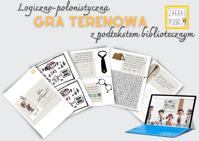 Logiczno-polonistyczna gra terenowa z podtekstem bibliotecznym