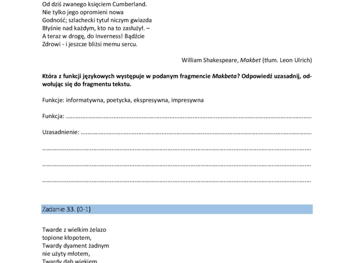 Matura od 2025. Język polski. Test historycznoliteracki (ćwiczenia)