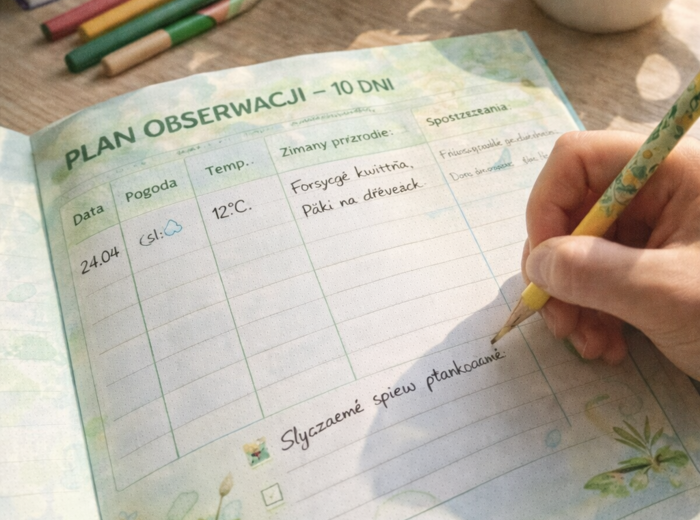 Projekt badawczy „Pierwsze oznaki wiosny”