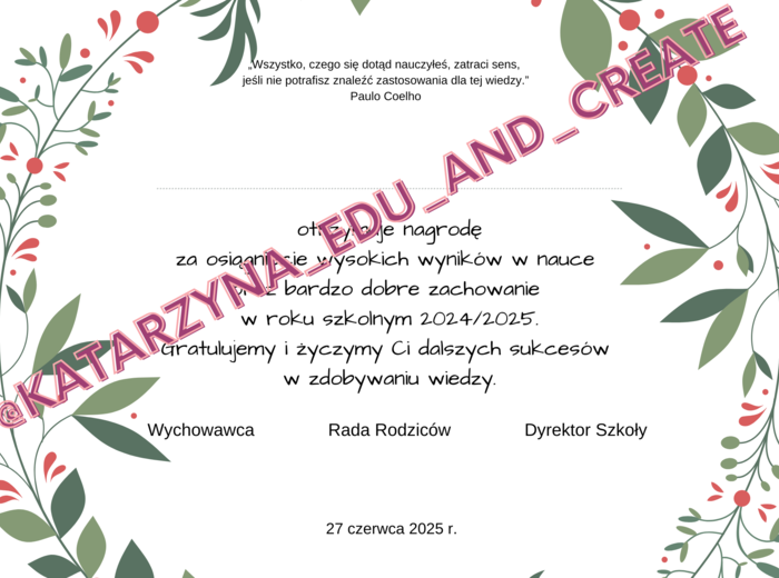 Wkładka do książki 4