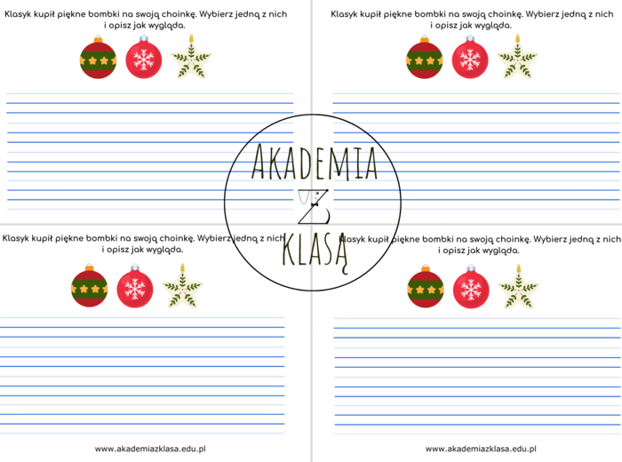 KALENDARZ ADWENTOWY - niesamowita świąteczna przygoda dla klas 2 i 3!