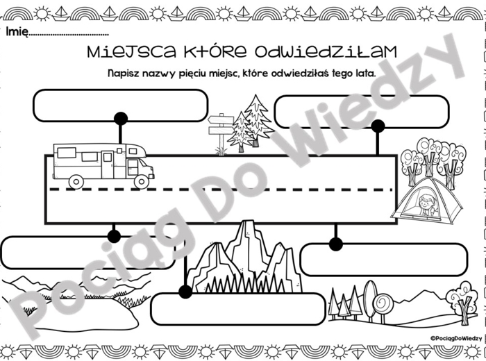 Lato - Wspomnienia z wakacji