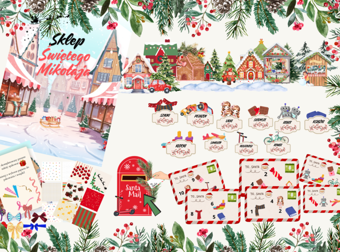 Sklep Świętego Mikołaja – Edukacyjna Przygoda w Magicznym Świecie Świąt