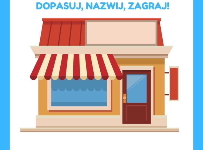 Sklepik Wiedzy – Dopasuj, Nazwij, Zagraj!Shops in town