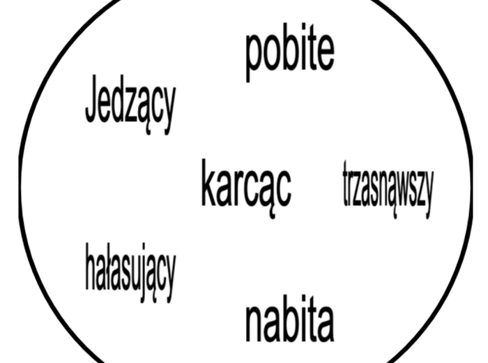 Dobble imiesłowy.