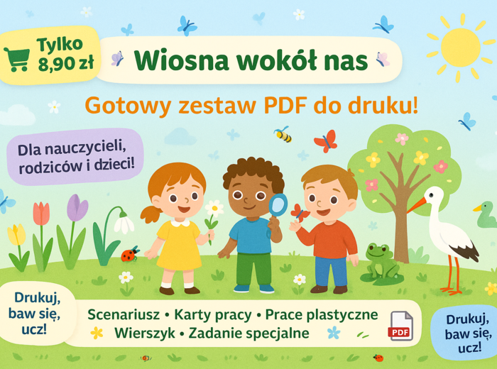 Wiosna wokół nas – zestaw projektowy