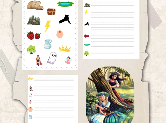 Ikony (obrazki) do lektury "Balladyna" Juliusz Słowacki, język polski, egzamin ósmoklasisty, lektura obowiązkowa klasa 7-8