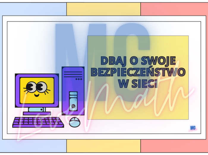 Podstawowe zasady bezpieczeństwa w sieci - gazetka do pracowni komputerowej, prezentacja