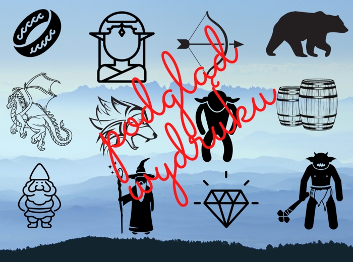 Plansza skojarzeniowa-"Hobbit".