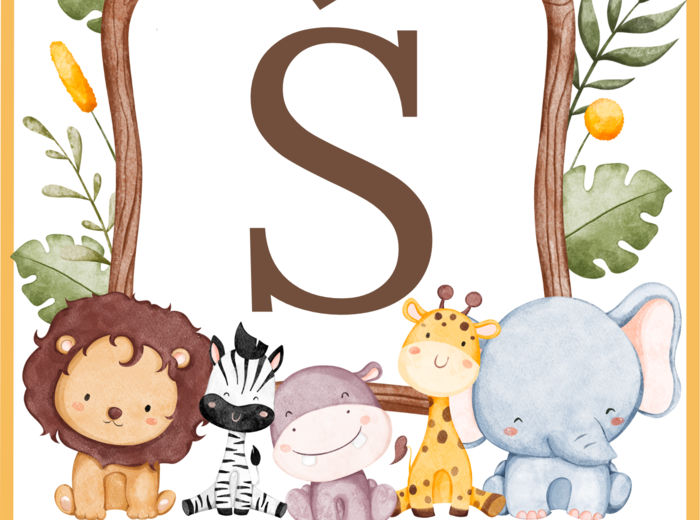 DZIEŃ ZWIERZĄT - girlanda – gazetka –biblioteka - wersja 3