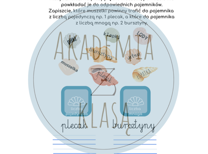 5 STACJI ZADANIOWYCH dla kl.1 – WAKACYJNA PRZYGODA Z KLASYKIEM