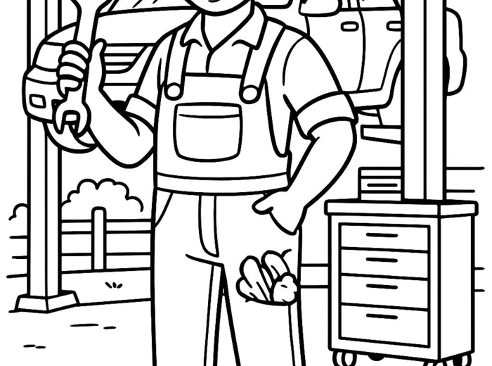 Kolorowanki „Zawody” – zestaw do druku dla przedszkola i klas 1–3