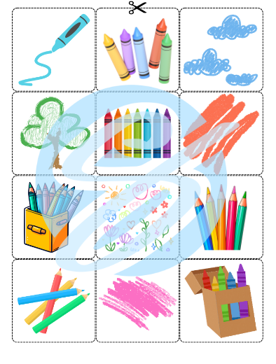 Memory na Dzień Kredki – Gra Edukacyjna dla Dzieci