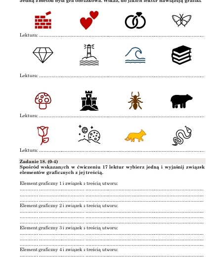 35 zadań do ikonografii na E8