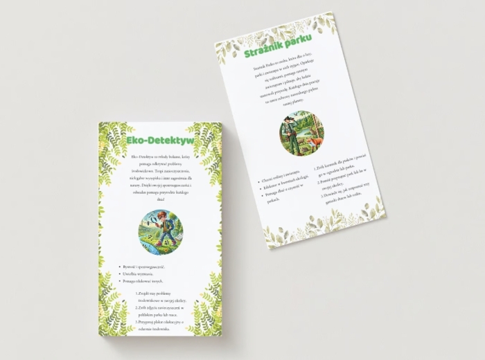 Karty postaci: Przyjaciele przyrody