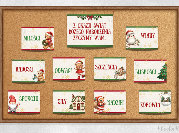 Świąteczne życzenia – gazetka szkolna na Boże Narodzenie