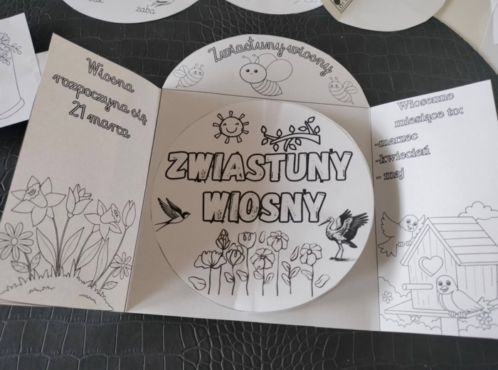 Zwiastuny wiosna- praca techniczno- plastyczna