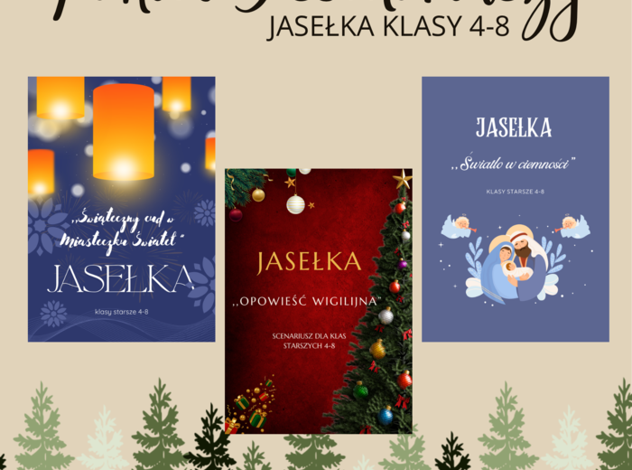 PAKIET 3 SCENARIUSZY NA JASEŁKA 🎄(klasy 4-8)