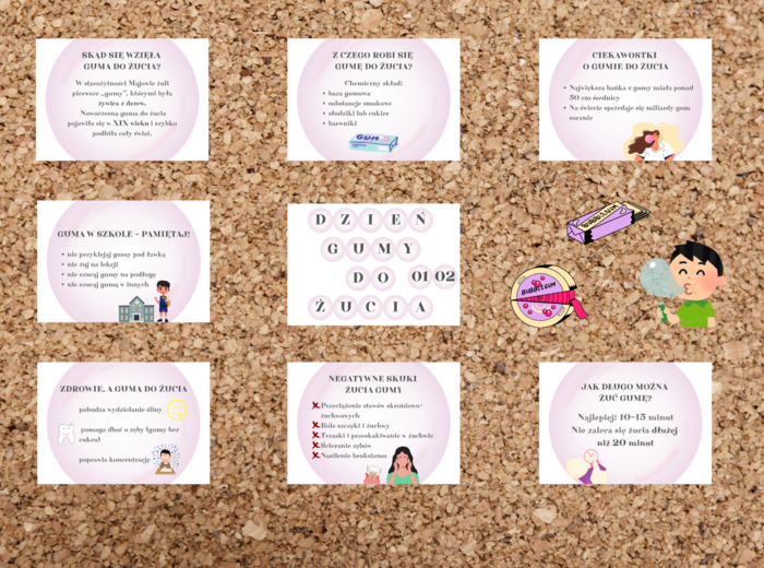 Gazetka DZIEŃ GUMY DO ŻUCIA