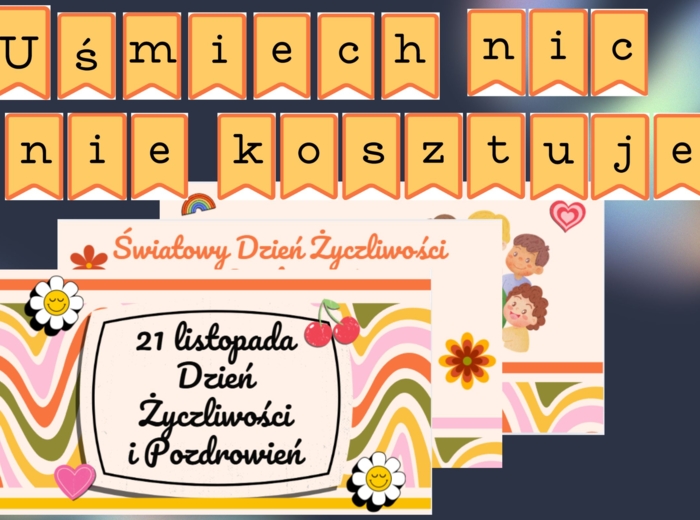 Gazetka ścienna - Dzień życzliwości