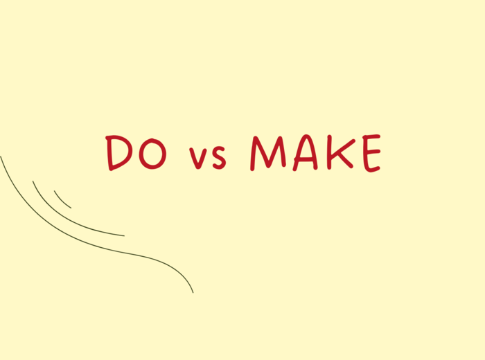 Do vs Make / Matura/ English/ Matura Exam/ Maturzysta/ Liceum/ Przydatne/ Słownictwo/ Wyrażenia/ Must have matura