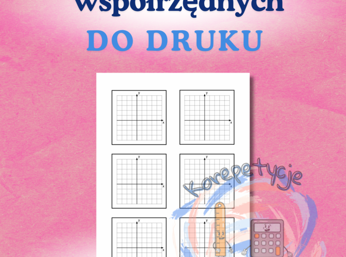 Układ współrzędnych do druku