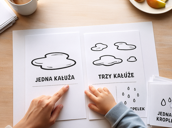 „Kropelkowe kontrasty” – czarno-białe obrazki o deszczu