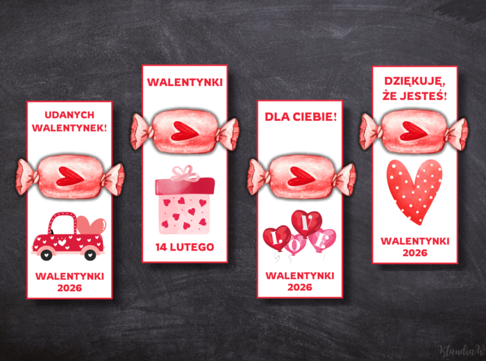 Walentynki - zestaw (PDF)