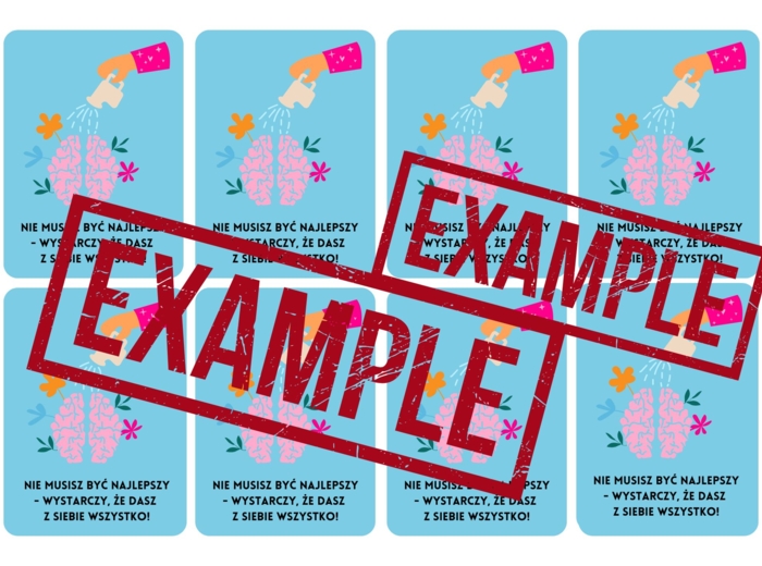 Wklejka do zeszytu - wklejka motywacyjna