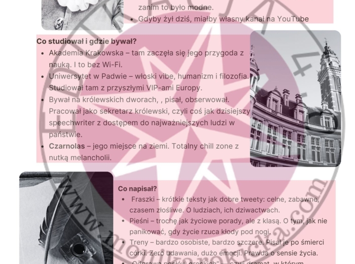 Jan Kochanowski - poezja, która żyje. Ebook