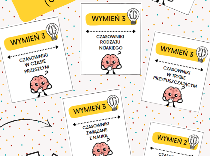 Gramatyczne 5 sekund - czasownik