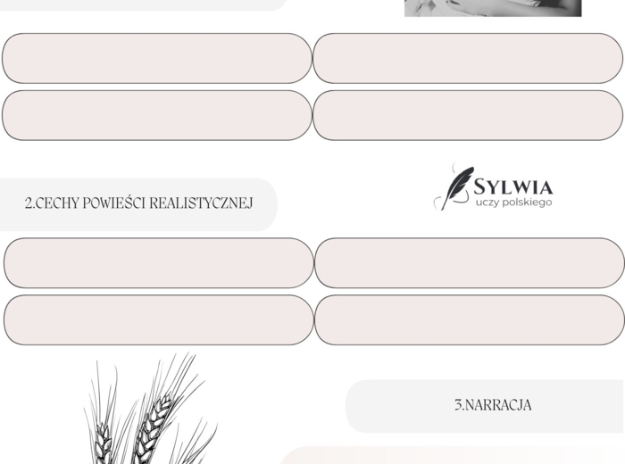 📒Notatnik maturalny „Chłopi" Władysław Reymont