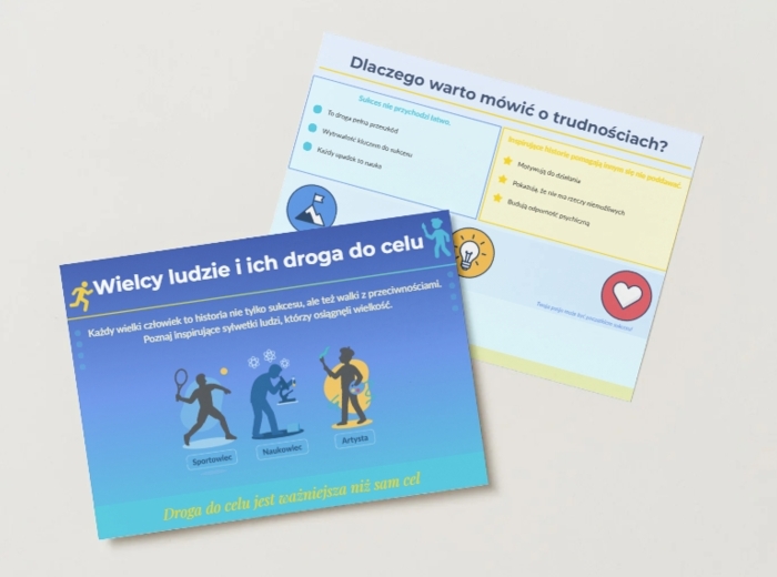 Wielcy ludzie i ich droga do celu