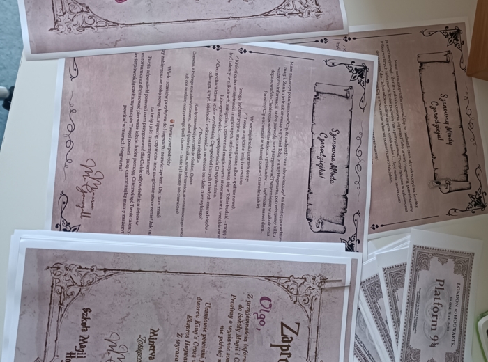 Harry Potter - kreatywna praca z lekturą  "Harry Potter i Kamień filozoficzny"