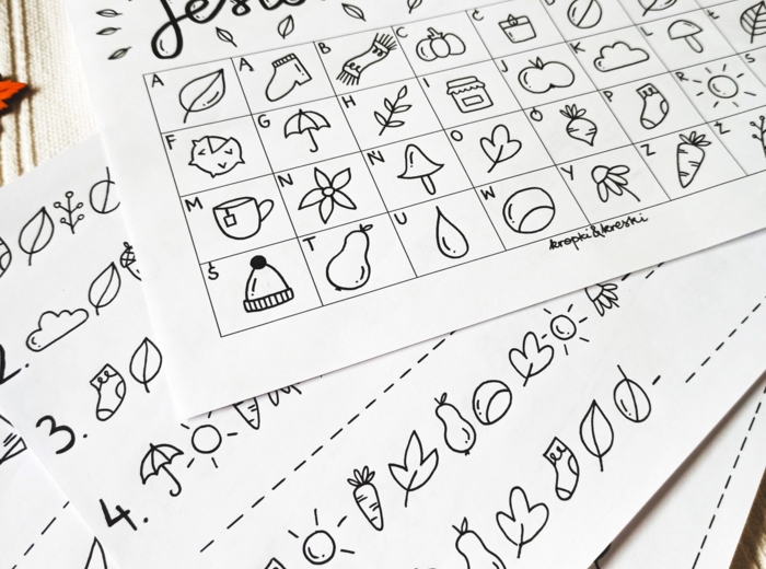 "JESIENNE TAJEMNICE" - zaszyfrowane hasła