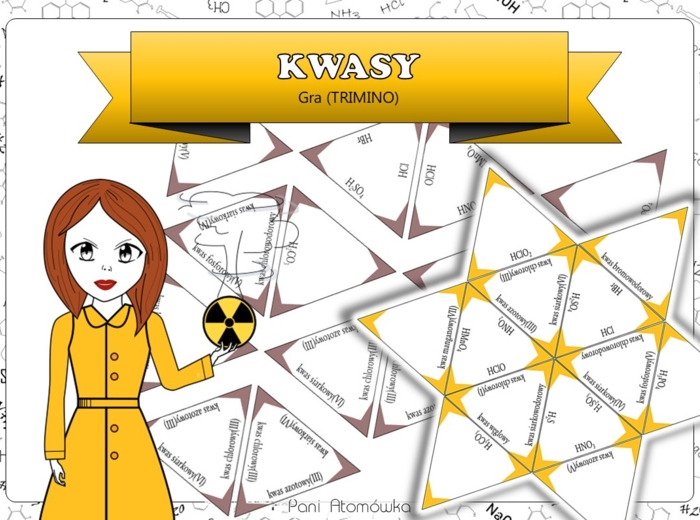 Klasa 7/8. Chemia. Kwasy Trimino.