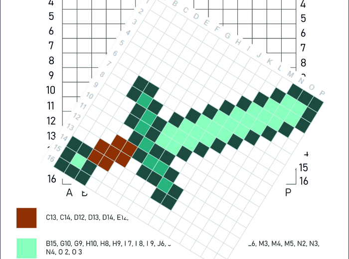 Kodowanki dla dzieci minecraft, zestaw pdf, 10 kart pracy z kodowaniem, dyktando graficzne, klasy 1-5