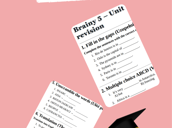 Brainy 5 – Unit 2 – vocabulary revision