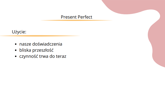 Present Perfect Past Perfect
