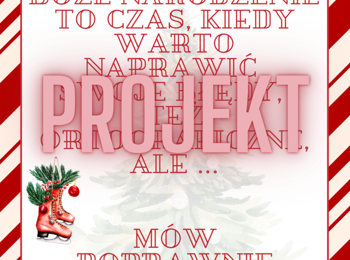 Boże Narodzenie, gazetka, świąteczny słownik