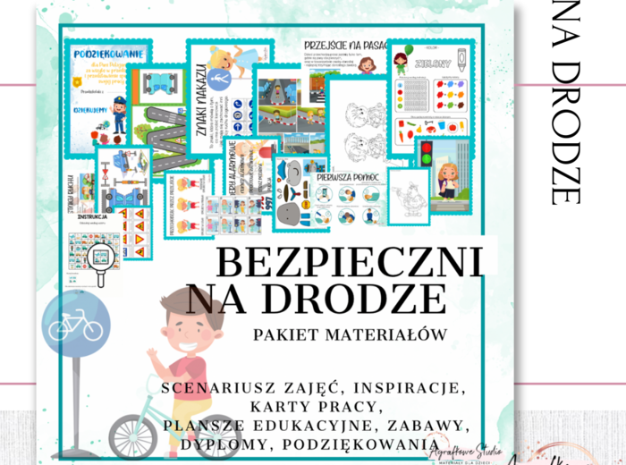 Bezpieczni na drodze, Bezpieczna droga do przedszkola, szkoły