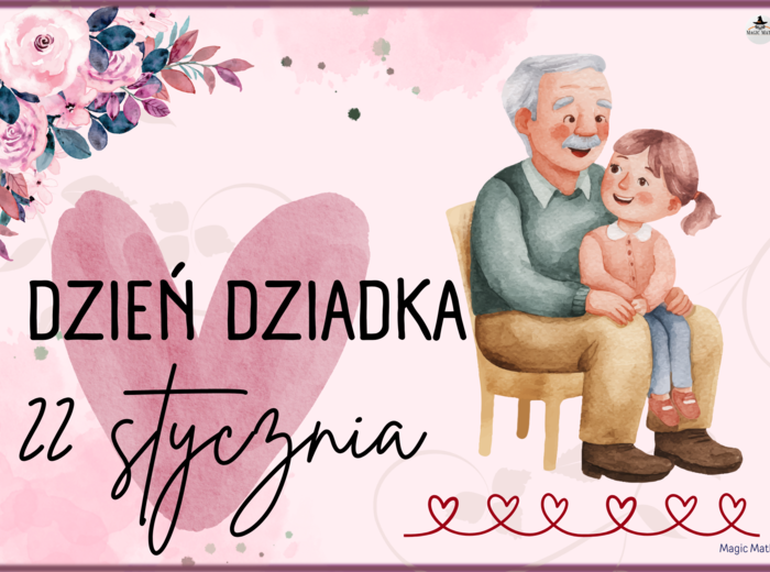 DZIEŃ BABCI I DZIADKA – GAZETKA szkolna A4 do druku | klasy 4–8