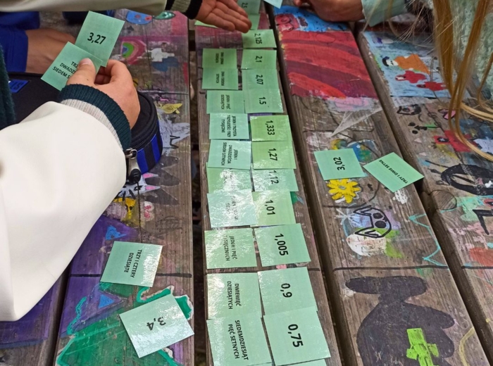 KARTY MEMORY - UŁAMKI DZIESIĘTNE