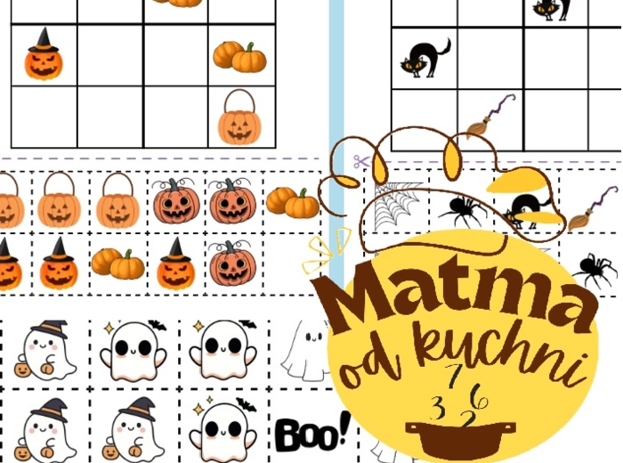 Sudoku obazkowe - Halloween