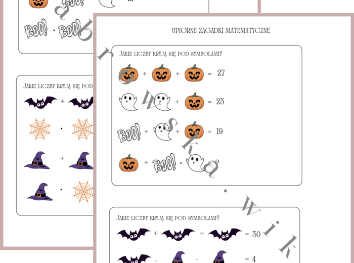 Upiorne zagadki matematyczne